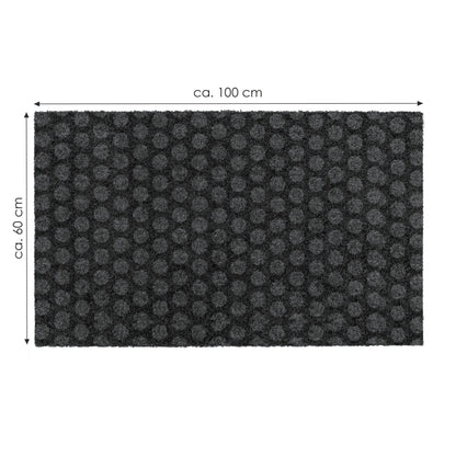 Fußmatte 60x100 Mat Punkte anthrazit