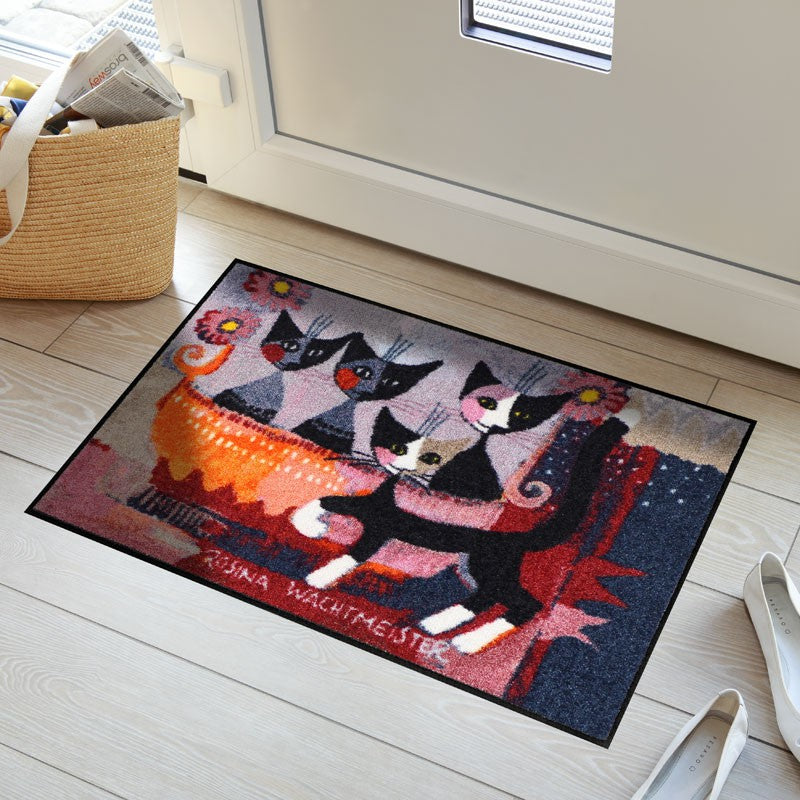Fußmatte 50 x 75 cm Rosina Wachtmeister La Mia Famiglia mehrfarbig