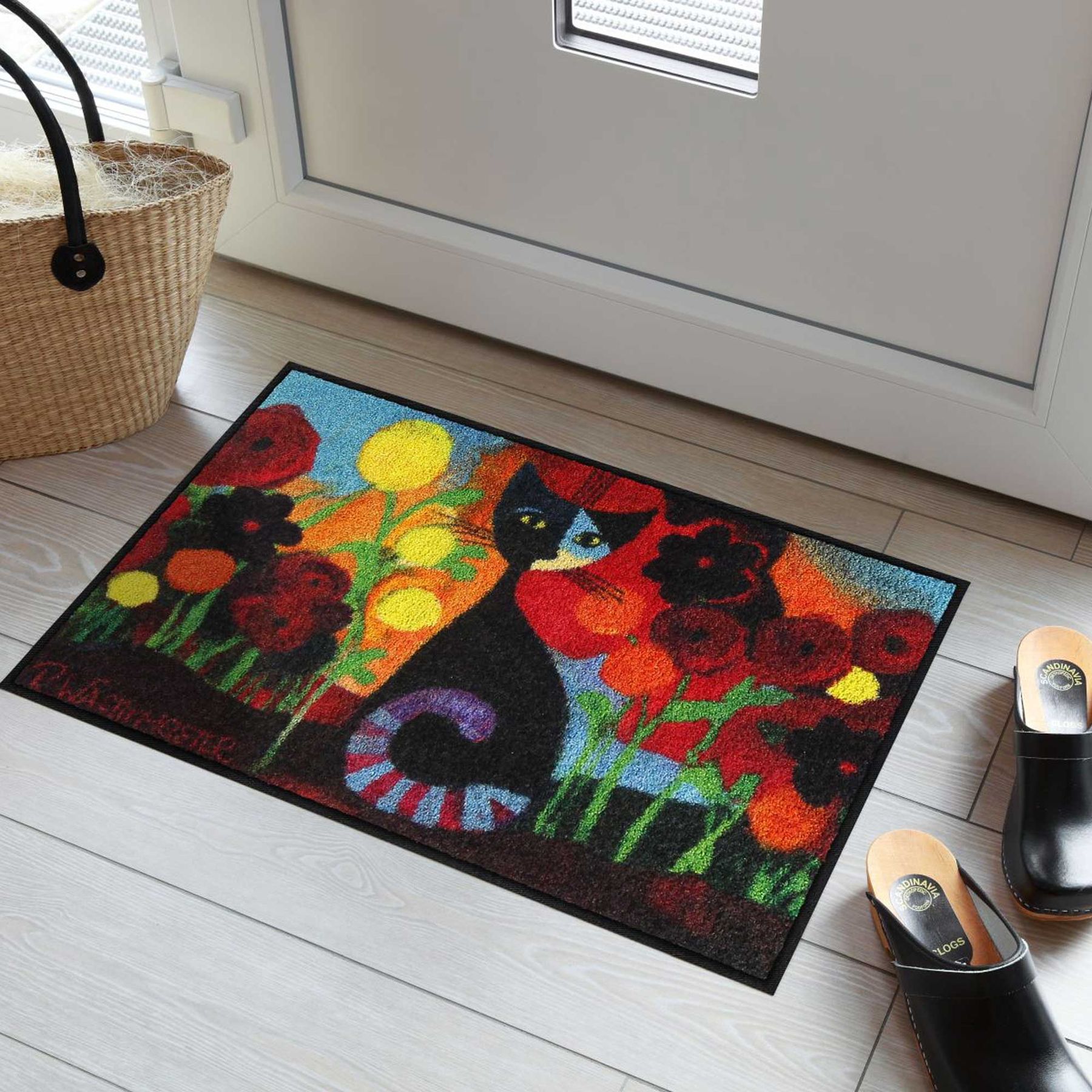 Fußmatte 50x75 Rosina Wachtmeister Candela blau