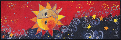 Teppichläufer 60x180 Rosina Wachtmeister Sole Remake rot