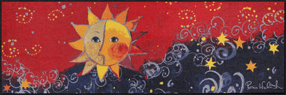 Teppichläufer 60x180 Rosina Wachtmeister Sole Remake rot