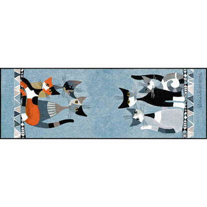 Teppichläufer 60x180 Rosina Wachtmeister Siamo in sei