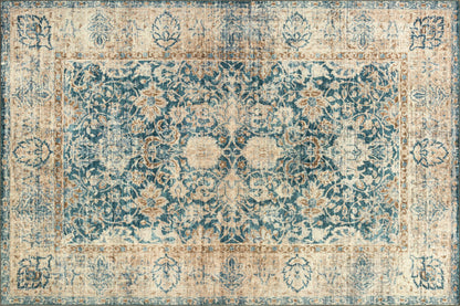 Teppich 120x180 Aven blau