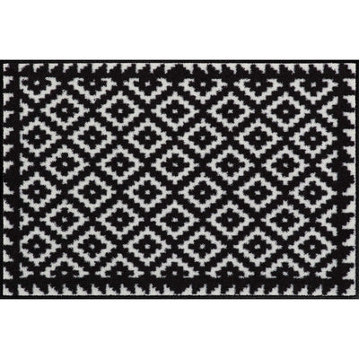 Fußmatte 50x75 Tabuk Black & White schwarz
