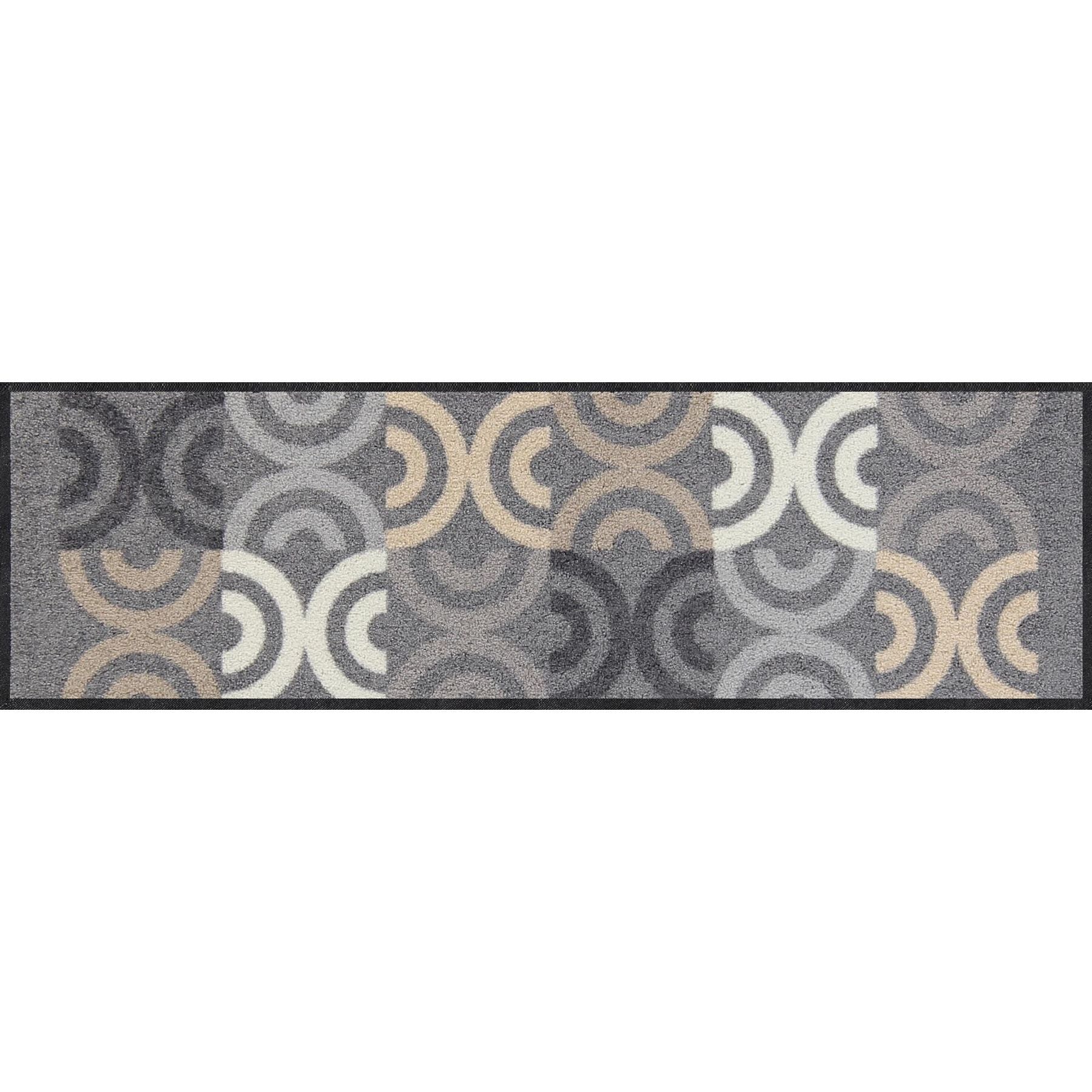 Läufer klein 30x100 Borrby city-chic grau
