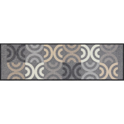 Läufer klein 30x100 Borrby city-chic grau