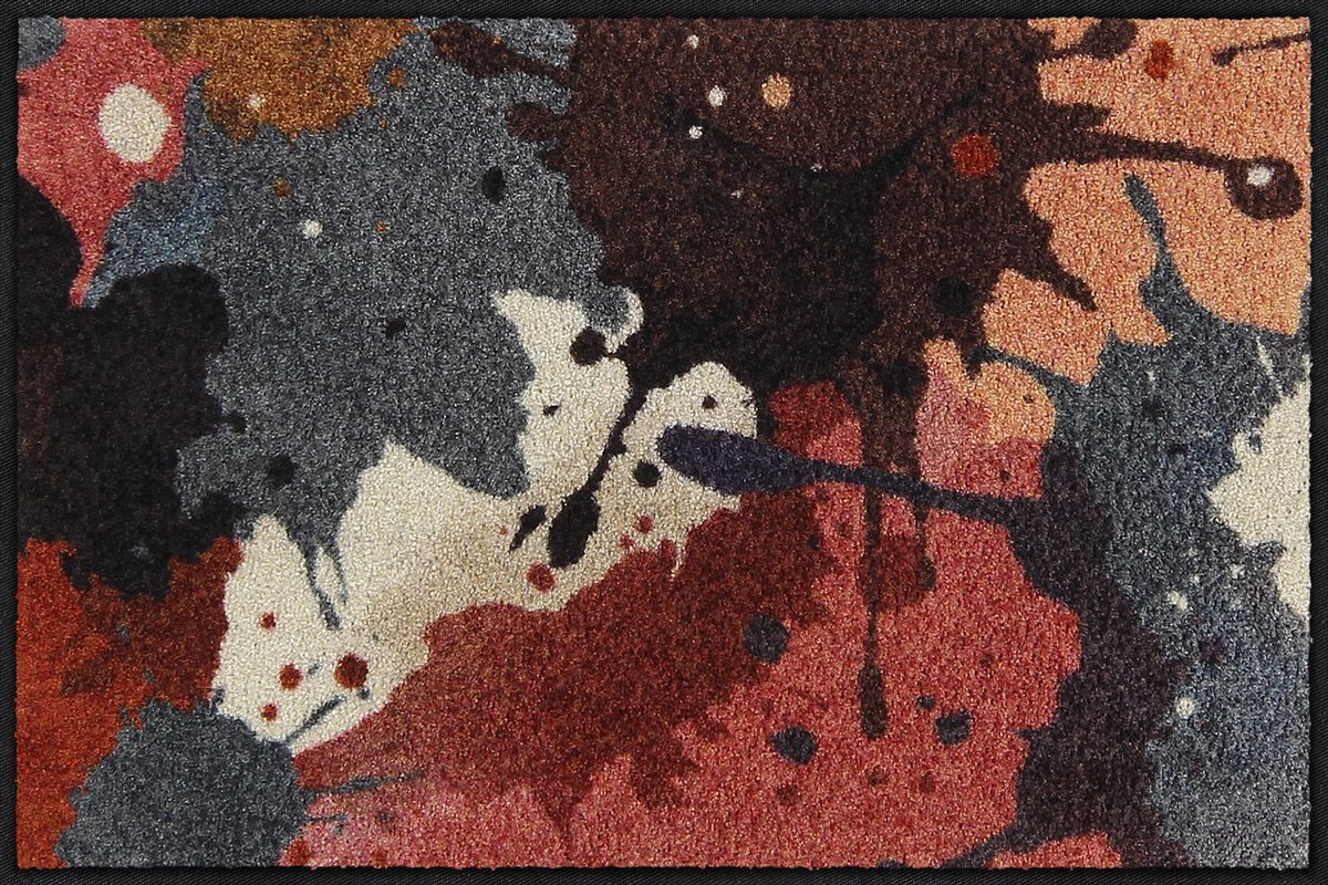 Eingangsmatte 50x75  Painters Mood rose-blue Rosa