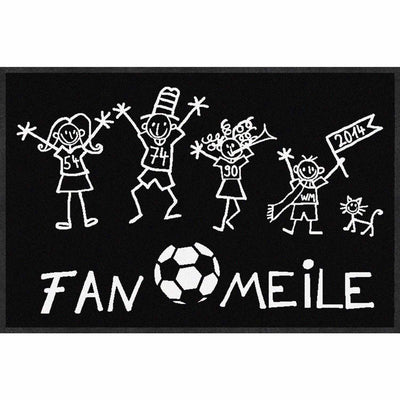 Fußmatte 50x75 Fußball Fanmeile