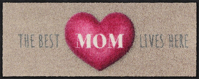 Fußabtreter klein 30x75 Best Mom beige