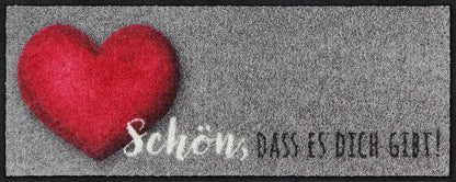 Fußabtreter klein 30x75 Von Herzen