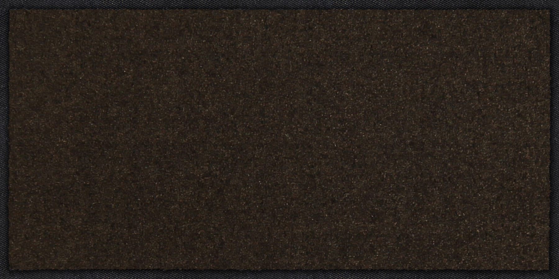Fußmatte 30x60 Uni Schokobraun braun