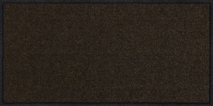 Fußmatte 30x60 Uni Schokobraun braun