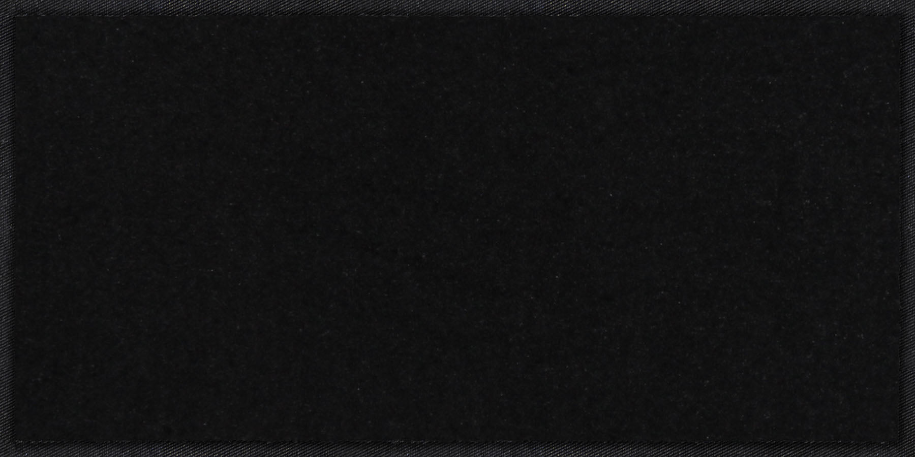 Fußmatte 30x60 Schwarz schwarz