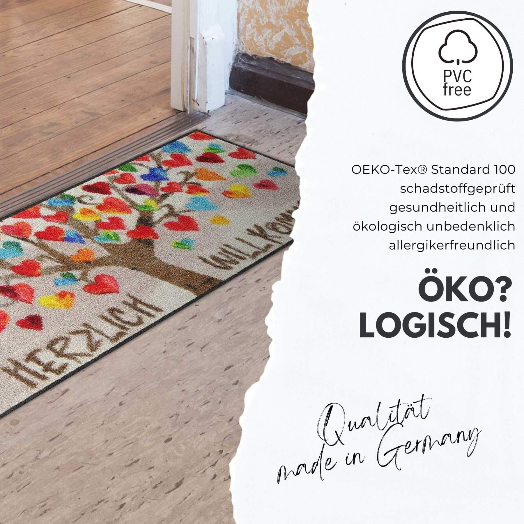 Fußabtreter klein 30x75 Blend Meadow grün