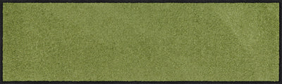 Läufer klein 30x100 Uni Salbei grün