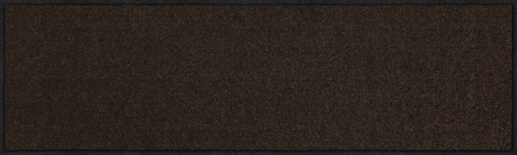 Läufer klein 30x100 Uni Schokobraun braun