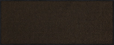 Läufer klein 40x100 Uni Schokobraun