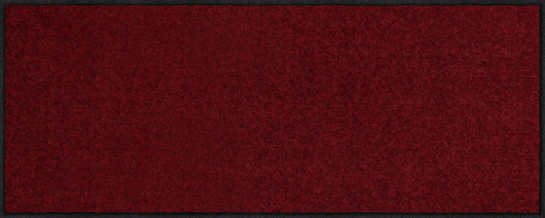 Läufer klein 40x100 Uni Weinrot rot