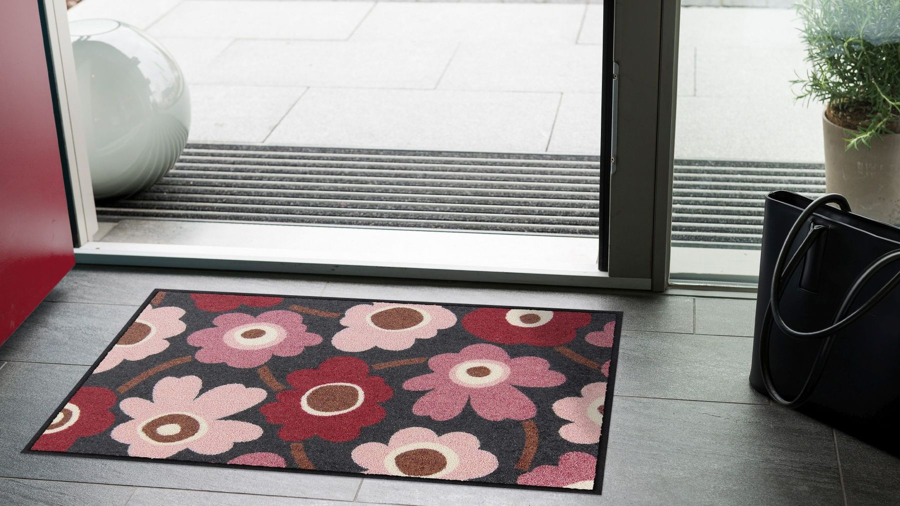 Fußmatte 50x75  Blooming Harmony rose