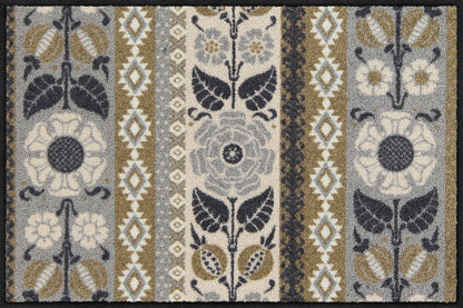 Fußmatte 50 x 75 cm Bohemian Stripes taupe taupe