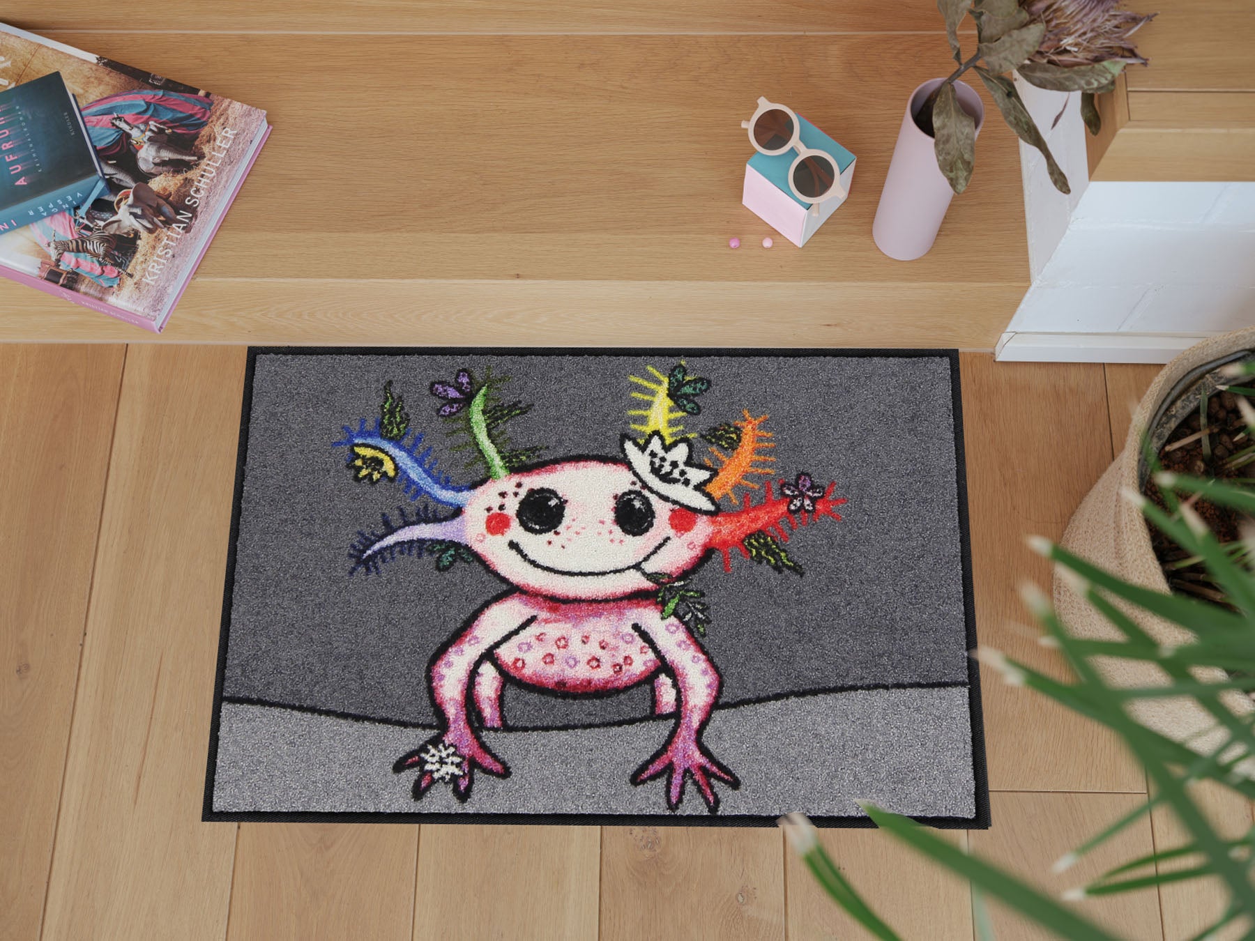 Fußmatte 50 x 75 cm Funky Lotti mehrfarbig