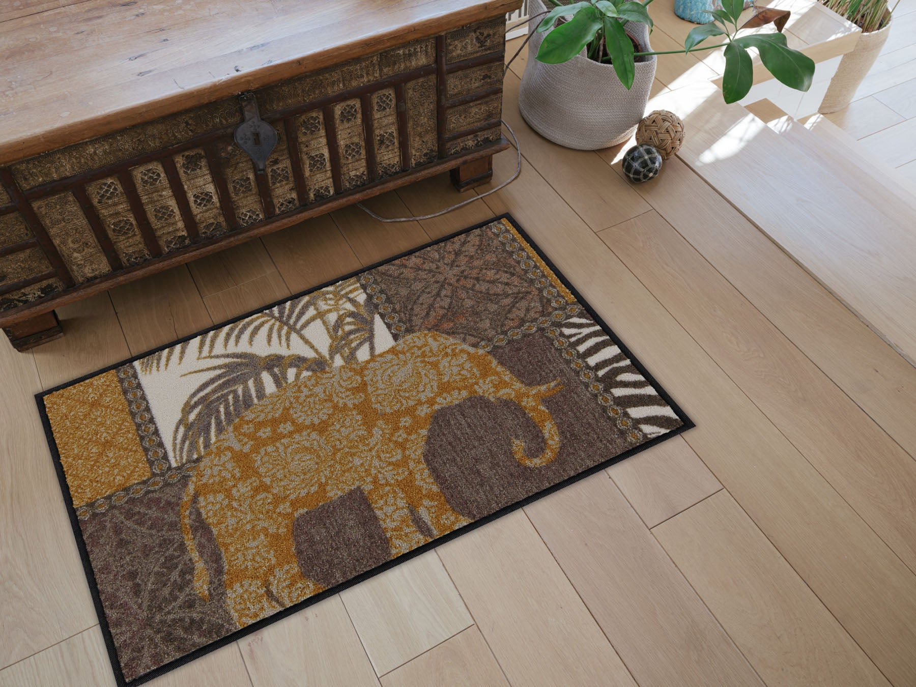 Fußmatte 50x75 Marula brown braun