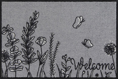 Fußmatte 50x75 Summer Grasses grey grau