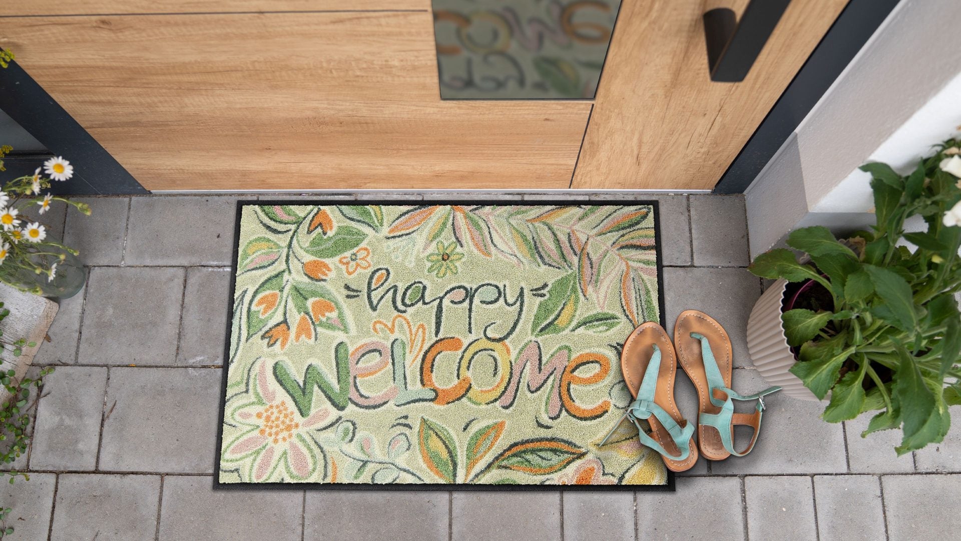 Fußmatte 50x75 Blooming Welcome