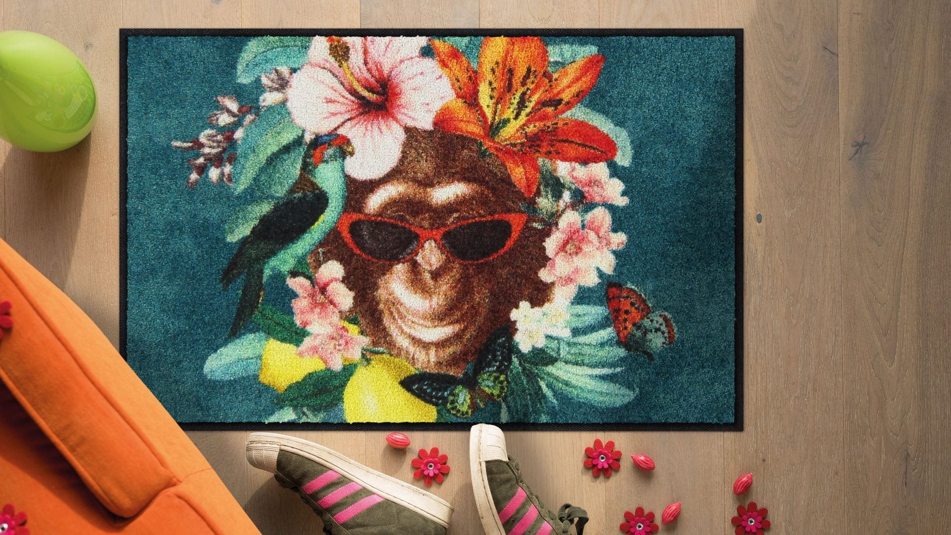 Fußmatte 50x75  Funky Cheetah