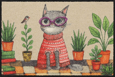 Fußmatte 50x75 Sophisti-Cat grau