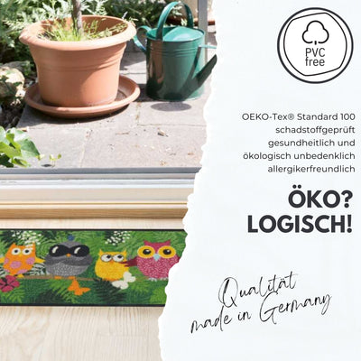 Fußmatte 50x75 English Rose black rot