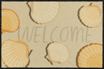 Fußmatte 50 x 75 cm Shell Seekers beige