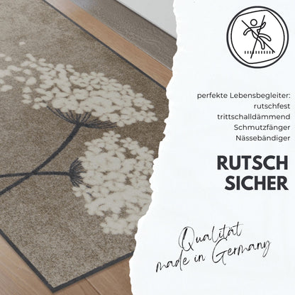 Fußmatte 50 x 75 cm Winter is Here beige