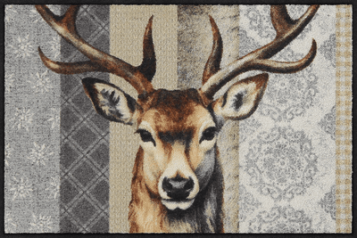 Fußmatte 50x75 Woodland King beige