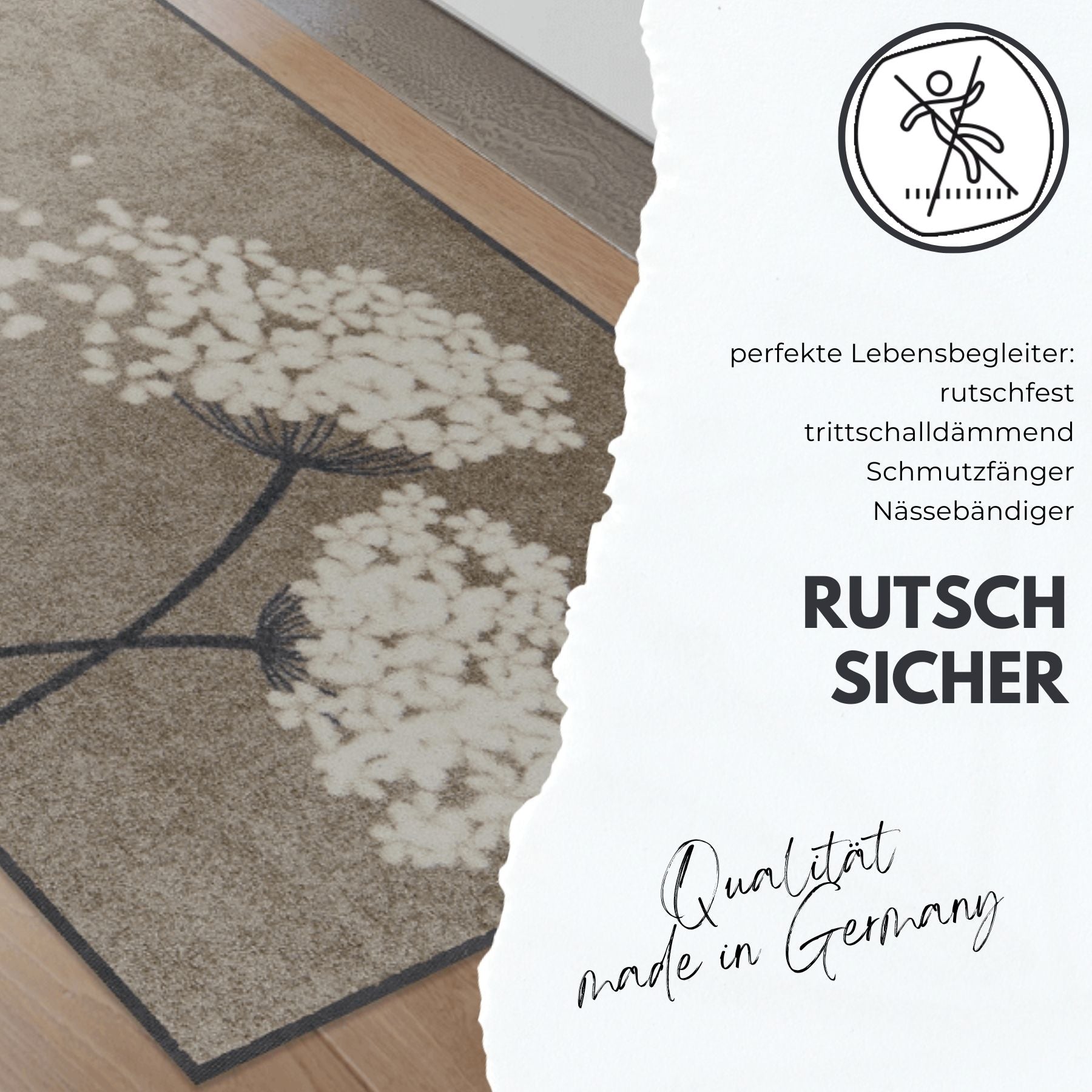 Fußmatte 85x85 Capriccio quadratisch