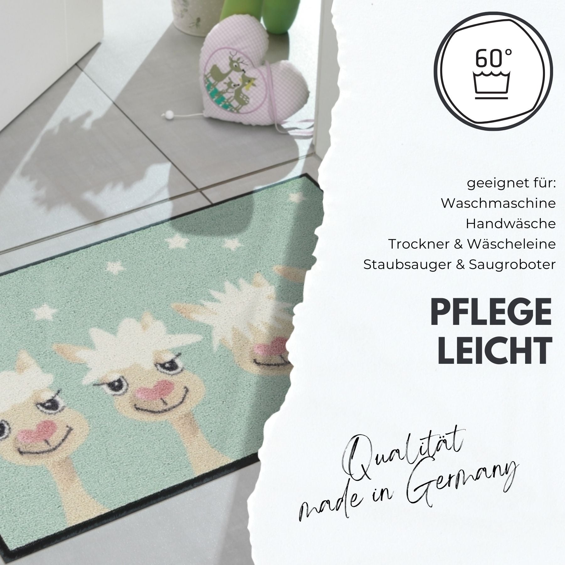 Fußmatte 85x85 Capriccio quadratisch