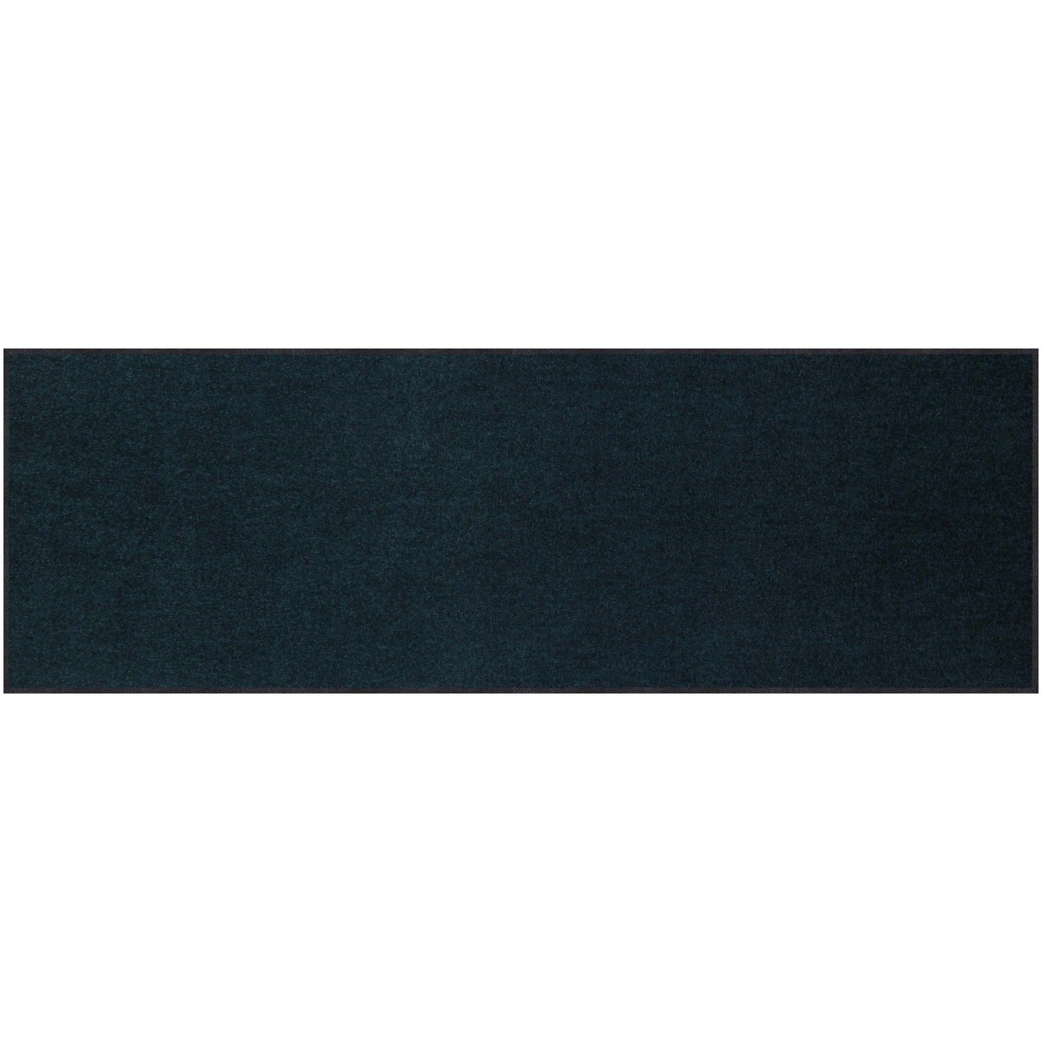 Teppichläufer 60x180 Uni Blaupetrol blau