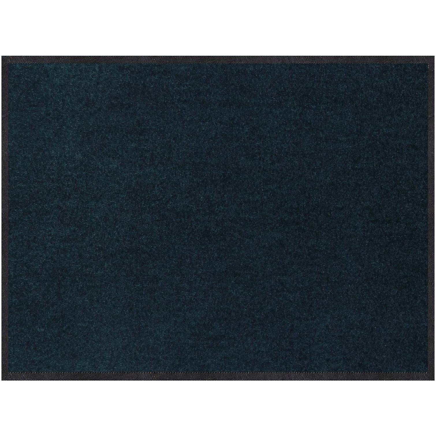 Fußmatte 60x85 Uni Blaupetrol blau