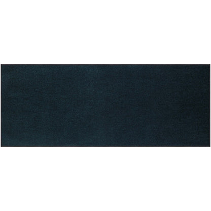 Teppichläufer 75x190 Uni Blaupetrol blau