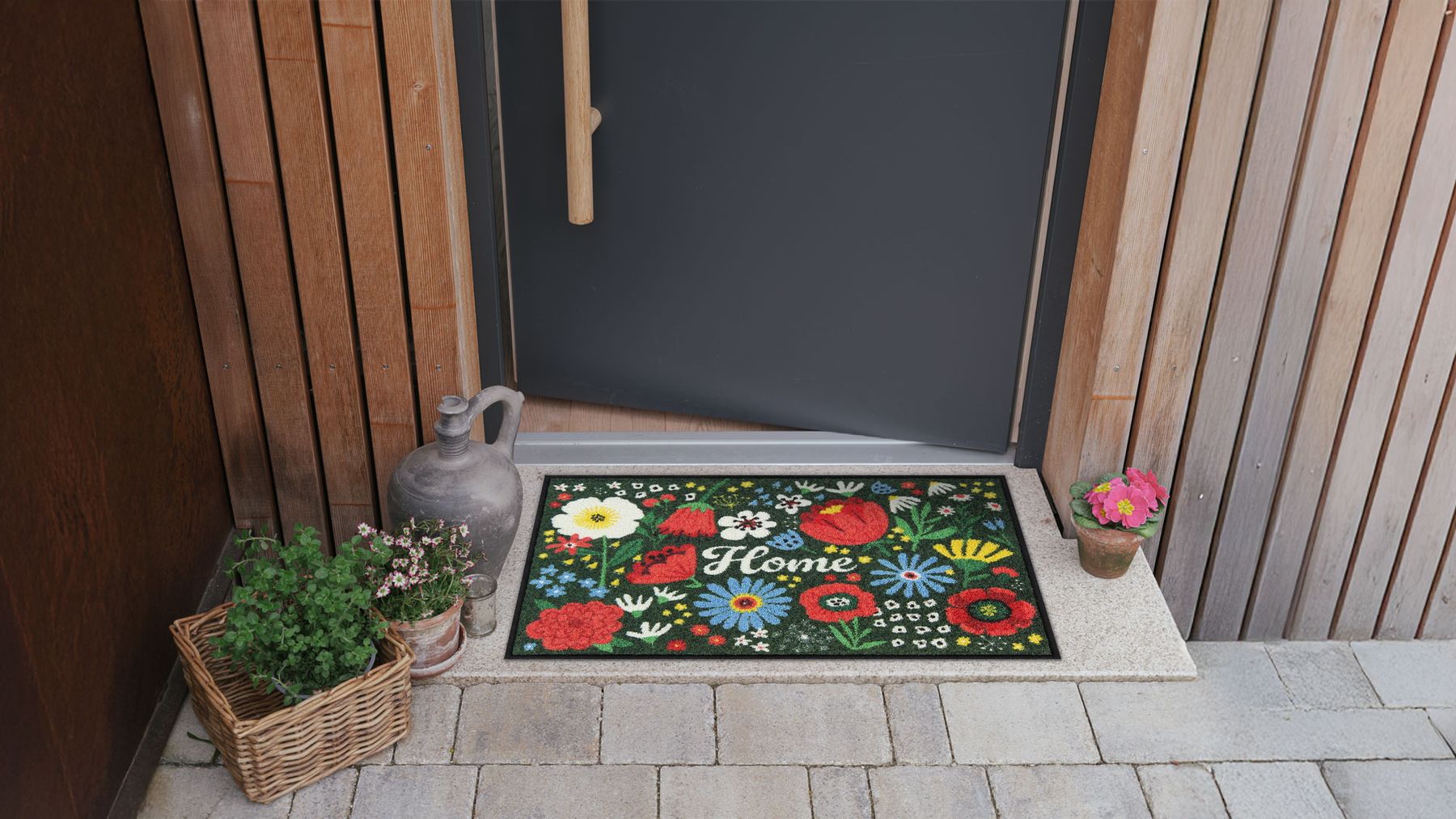 Fußmatte Blooming Home 050x075