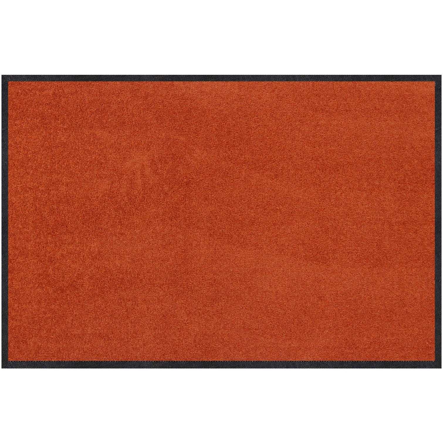 Fußmatte 40x60 Uni Cayenne orange
