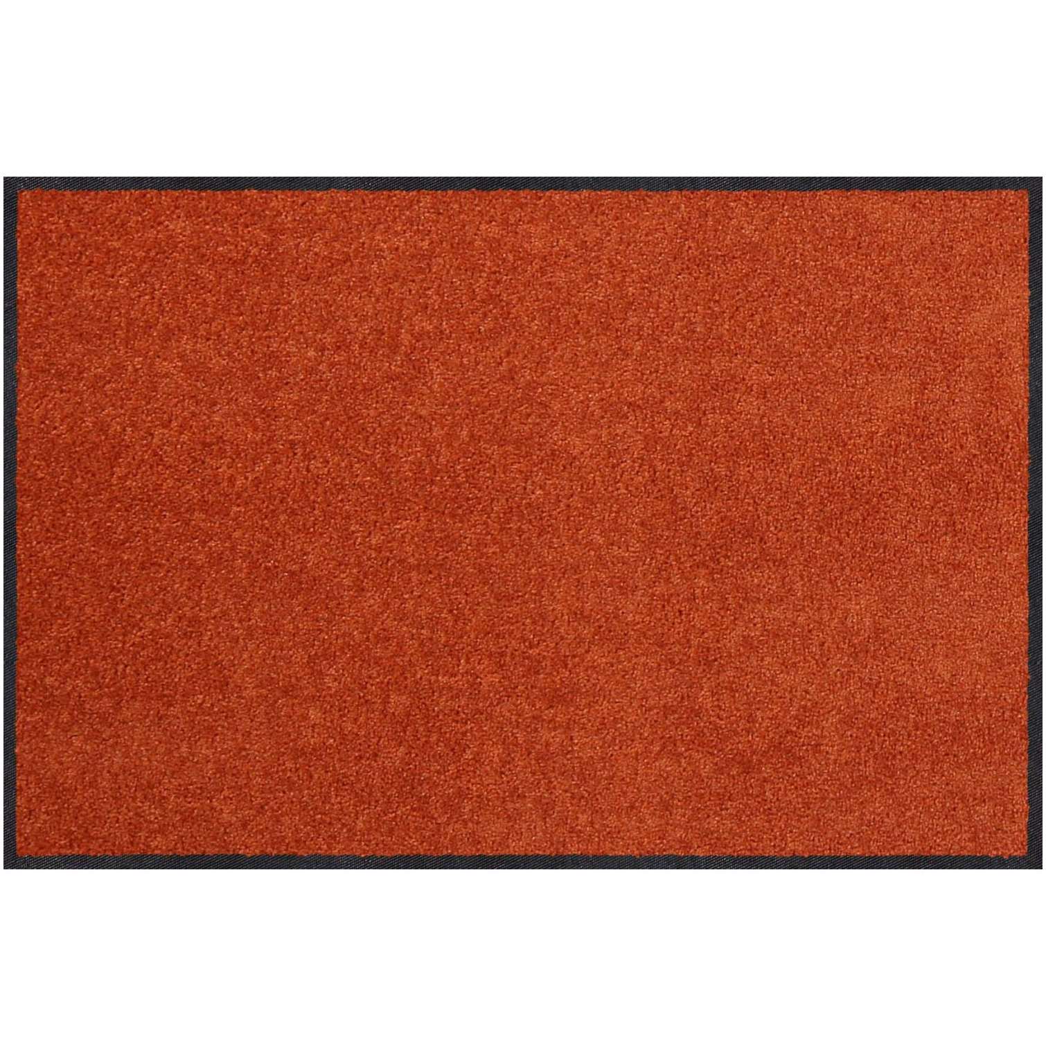Fußmatte 50x75 Uni Cayenne orange