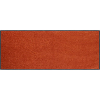 Teppichläufer 75x190 Uni Cayenne orange