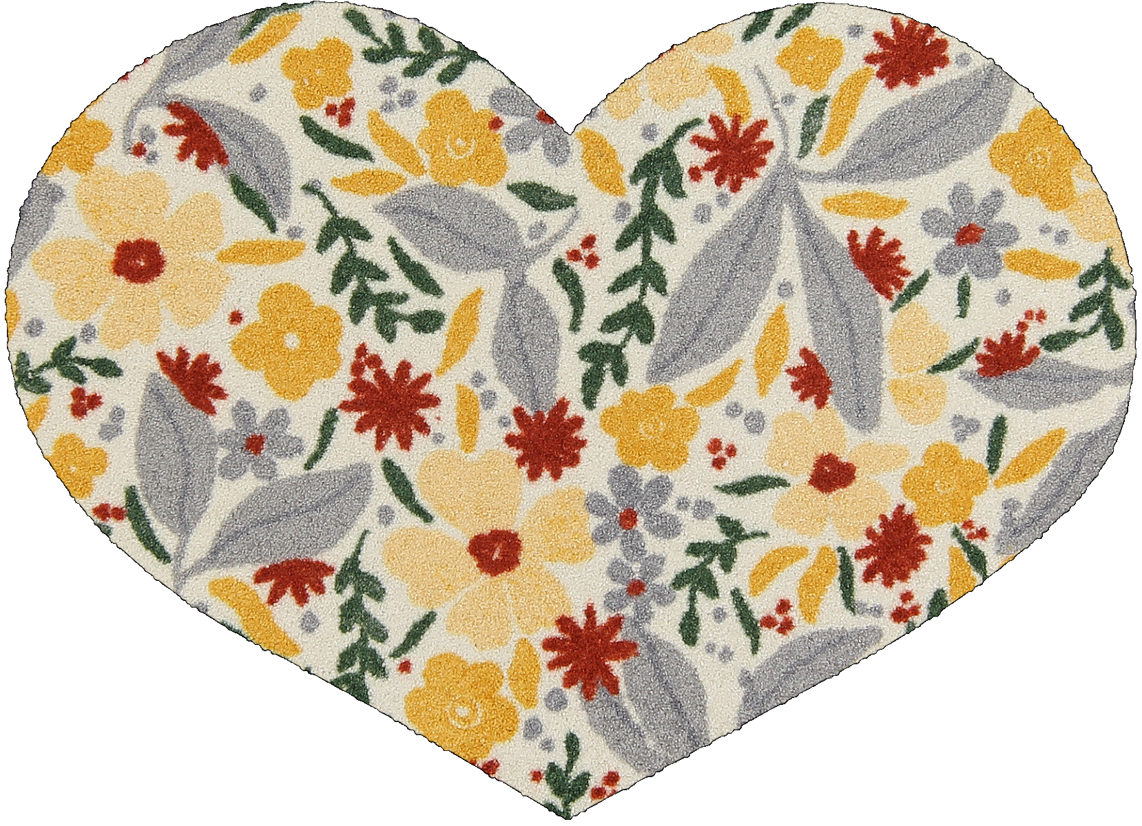 Fußmatte 62 x 85 cm Forever Yours mehrfarbig randlos