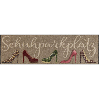 Läufer klein 30x100 Stiletto Parkplatz taupe
