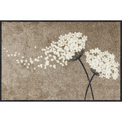 Fußmatte 50x75 Wishfull Blossom taupe beige