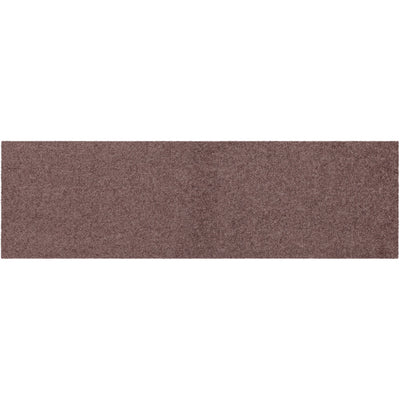 Läufer klein 30x100 Uni Nougat braun