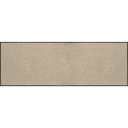 Teppichläufer 60x180 Uni Sand sand