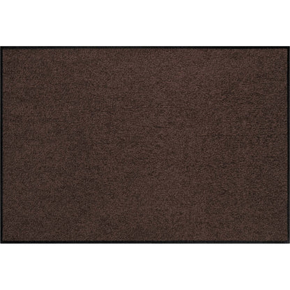 Fußmatte 50x75 Uni Schokobraun braun