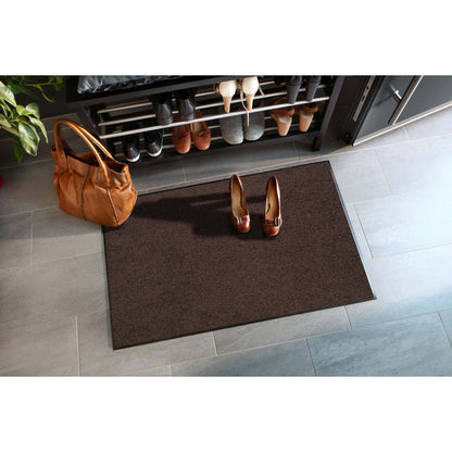 Fußmatte 50x75 Uni Schokobraun braun